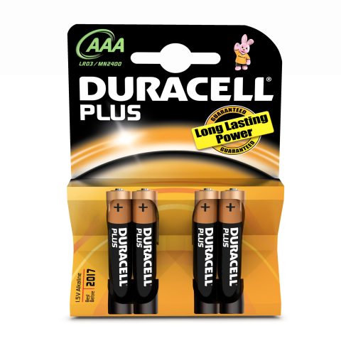 Duracell AAA Plus Vienreizējas lietošanas baterija Sārmaina akumulatoru baterija