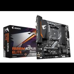 Gigabyte B550M AORUS ELITE материнская плата AMD B550 Разъем AM4 Микро ATX