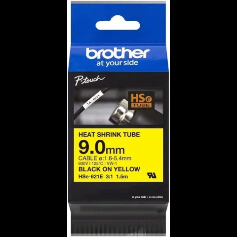 Brother B-ON-W THERMAL CONNECTING TUBE 9MM Yellow