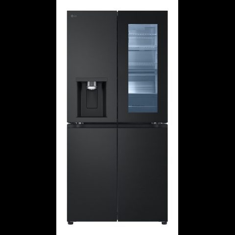 LG GMG861EPAE side-by-side refrigerator Freestanding 508 L Black
