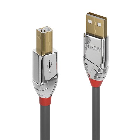 Lindy 36644 USB kabelis USB 2.0 5 m USB A USB B 0