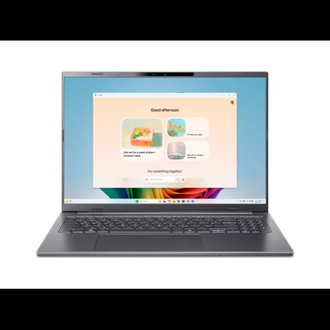 Acer Aspire 16 AI A16-11M-X4X3 Snapdragon X1-26-100 Portatīvais dators 40