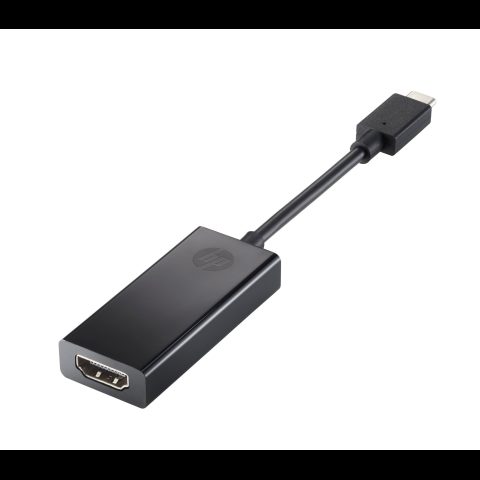 Hewlett Packard (HP) HP USB-C to HDMI 2.0 USB grafiskais adapteris Melns