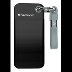 Verbatim Pocket SSD 512 GB USB Veids-C 3.2 Gen 2 (3.1 Gen 2) Melns