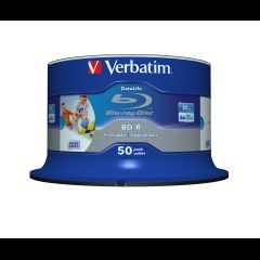 Verbatim 43812 lasīt/rakstīt blue-ray disks (BD) BD-R 25 GB 50 pcs