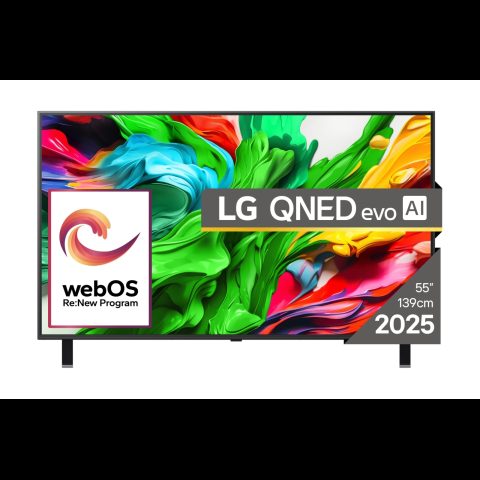 LG QNED AI 55QNED85A3C TV 139.7 cm (55") 4K Ultra HD Smart TV Wi-Fi Black