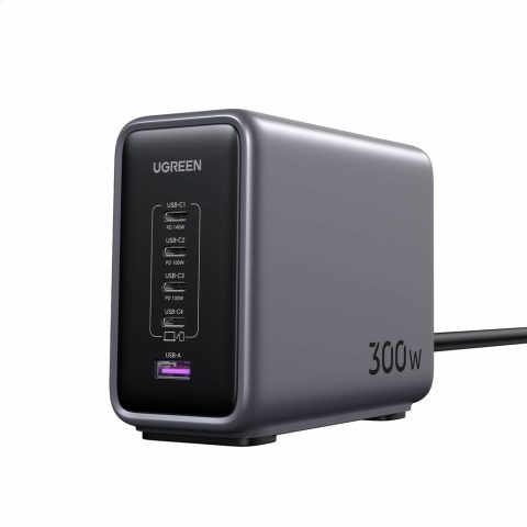Ugreen 90903B PDA/mobīlo telefonu lādētājs Universāls Melns