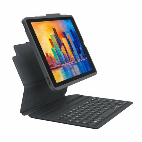 Zagg Pro Keys QWERTY Angļu Bluetooth sistēma Pelēks