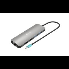 I-tec C31NANOHDM2DOCPD dokstacija Vadu USB 3.2 Gen 1 (3.1 Gen 1) Type-C Sudrab…
