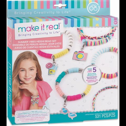 Make It Real Summer Vibes Heishi Bead Set