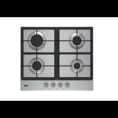 Beko HIAG 64225 SX Nerūsējošs tērauds Iebūvēts Gāzes 4 zone(s)