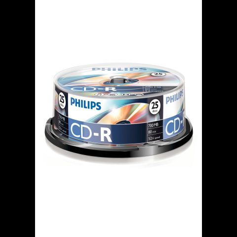 Philips CR7D5NB25/00 tukšs kompaktdisks CD-R 700 MB 52x
