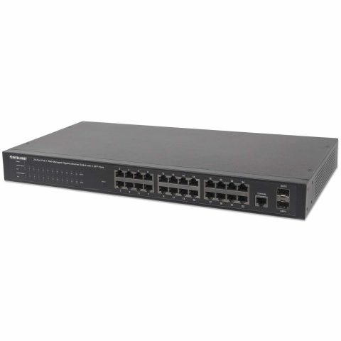 Intellinet 560559 tīkla pārslēgs Vadīts Gigabit Ethernet (10/100/1000) Power over E…
