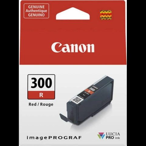 Canon PFI-300 R raudona