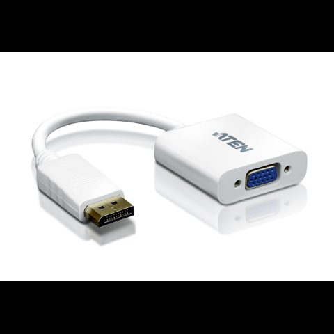 Aten VC925-AT видео кабель адаптер DisplayPort VGA (D-Sub) Белый
