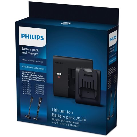 Philips Battery pack and charger XV1797/01 Litija jonu akumulatora komplekts 25