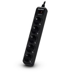 Senti CyberPower B0520SC0-DE surge protector Black 5 AC outlet(s) 200 - 250 V…