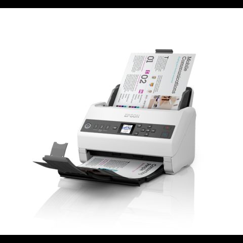 Epson DS-730N Skeneris ar lapu padevi 600 x 600 DPI A4 Melns