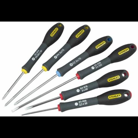 Screwdriver Set Stanley FatMax; 6 pcs.
