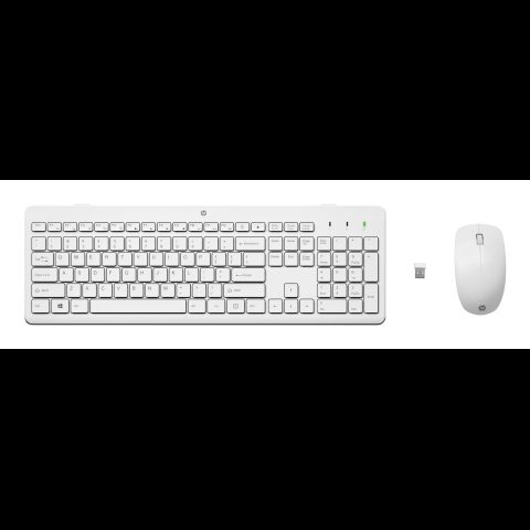 Hewlett Packard (HP) HP 230 Wireless Mouse and Keyboard Combo (3L1F0AA) klaviatūra ir pelė