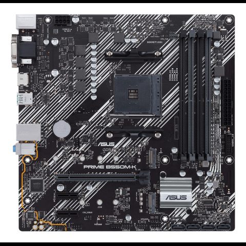 Asus PRIME B550M-K AMD B550 Ligzda AM4 mikro ATX