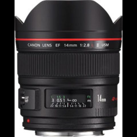 Canon EF 14mm f/2.8L II USM Melns