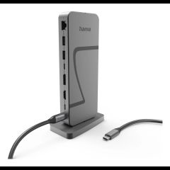 Hama Connect2Office Speed USB 3.2 Gen 1 (3.1 Gen 1) Type-C 40000 Mbit/s Anthr…