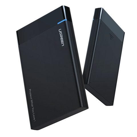 Ugreen US221 HDD/SSD korpuss Melns 2.5"