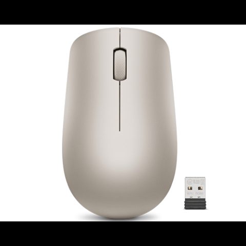Lenovo 530 pele Birojs Abām rokām RF Bezvadu Optisks 1200 DPI