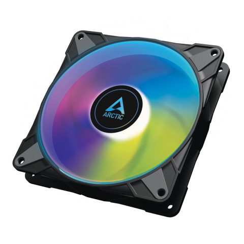 Arctic P14 PWM PST A-RGB 0dB Datora korpusam Ventilators 14 cm Melns 1 pcs