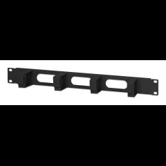 Intellinet 19" Cable Management Panel 1U Kabeļu pārvaldības panelis