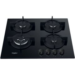 Whirlpool AKT 625/NB1 Melns Iebūvēts 59 cm Gāzes 4 zone(s)