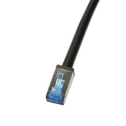 LogiLink CQ7103S сетевой кабель Черный 15 m Cat6a S/FTP (S-STP)