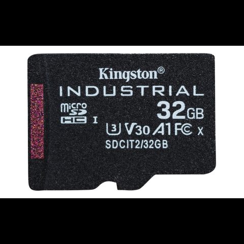 Kingston Technology Industrial 32 GB MicroSDHC UHS-I Klases 10