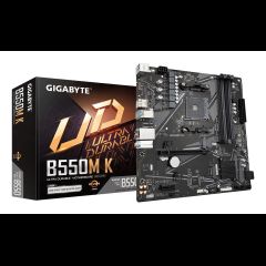 Gigabyte B550M K Motherboard - AMD Ryzen 5000 CPUs