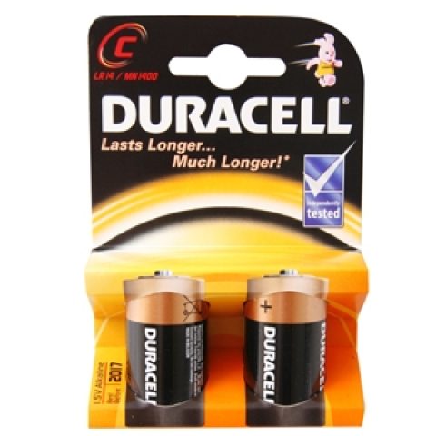 Duracell 2 LR14 C Vienreizējas lietošanas baterija Sārmaina akumulatoru baterija