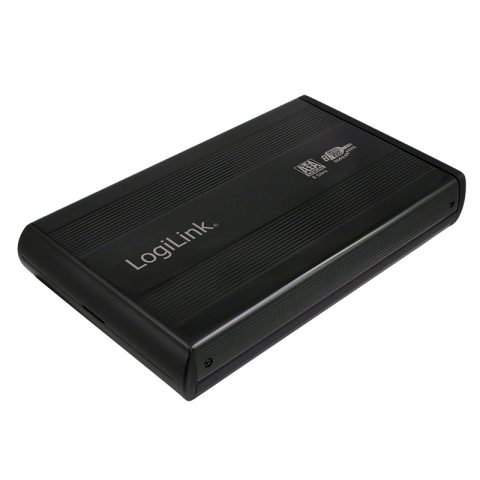 LogiLink UA0107 cieto disku uzglabāšanas sistēma HDD korpuss Melns 3.5"