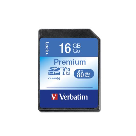 Verbatim Premium 16 GB SDHC Класс 10
