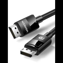 Ugreen 80390 DisplayPort kabelis 1 m Melns