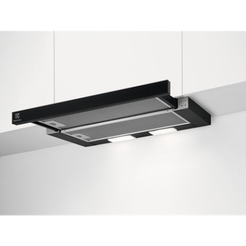 Electrolux LFP326FB Pusiebūvētais (izvelkams) Melns 410 m³/h