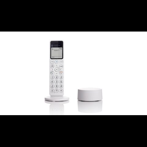 Motorola DOT411 DECT telefons Zvanītāja ID Balts