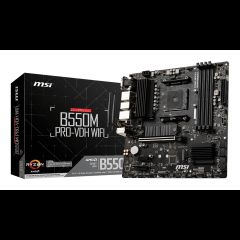 MSI B550M PRO-VDH WIFI motherboard AMD B550 Socket AM4 micro ATX