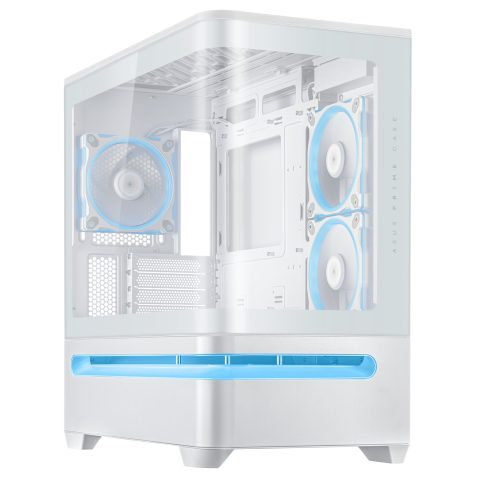 Asus PRIME AP202 ARGB Mini Tower Balts