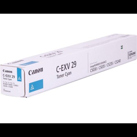Canon C-EXV29 tonera kārtridžs 1 pcs Oriģināls Tirkīzzils