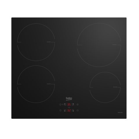 Beko HII 64400 MT варочная поверхность Черный Встроенный 60 cm Плита с зонами…