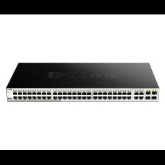 D-Link 52-Port Gigabit Smart Managed Switch including 4 x 100/1000Mbps Combo Po…