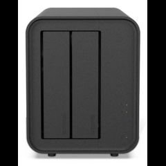 Terramaster D5 HYBRID disk array Desktop Black