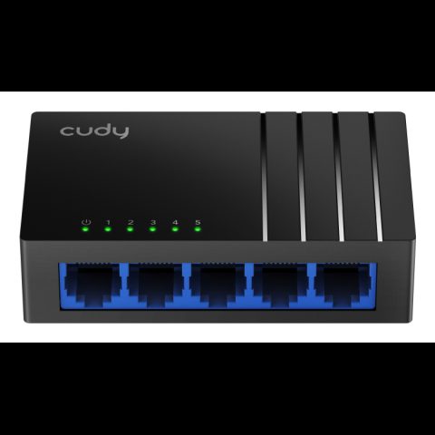 Cudy GS105D network switch Unmanaged Gigabit Ethernet (10/100/1000) Black