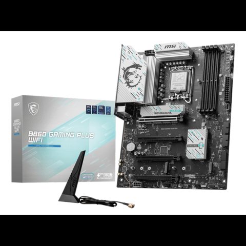 MSI B860 GAMING PLUS WIFI mātes plate Intel B860 LGA 1851 (Socket V1) ATX
