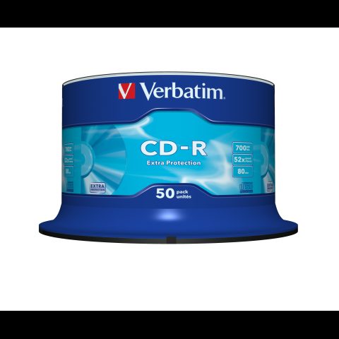 Verbatim CD-R Extra Protection 700 MB 52x 50 pcs